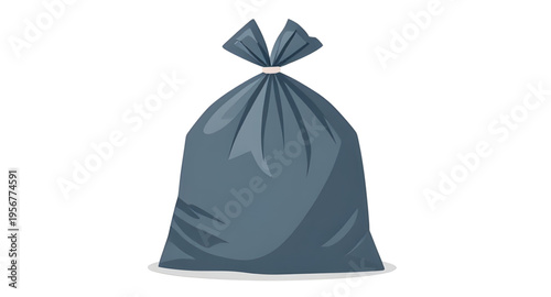 garbage, trash, bag, waste, rubbish, bin, disposal, refuse, litter, junk, plastic, sack, black, tied, knot, household, cleaning, sanitation, hygiene, dirty, mess, recycling, environment, eco, pollutio