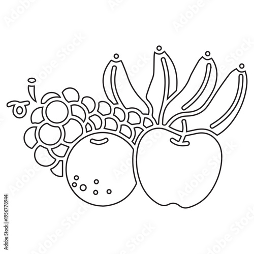 Fresh Fruits Graphic