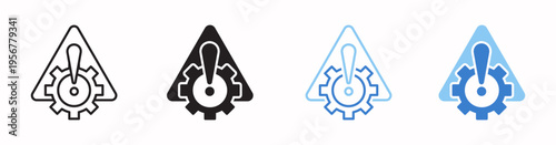 Risk Assessment Vector Illustration In Multistyle