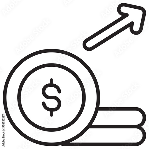 Expense Outline Icon