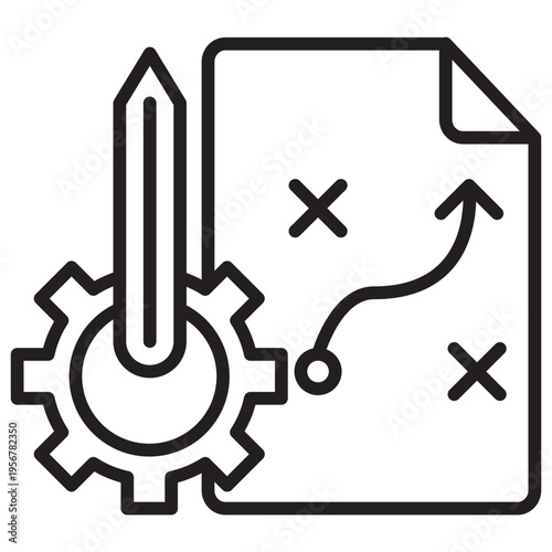 Strategy Outline Icon