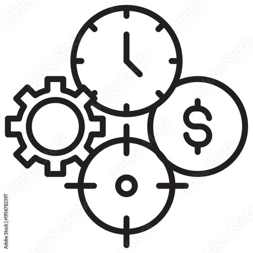 Effectiveness Outline Icon