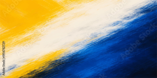 Colorful abstract watercolor background with soft ocean sky waves and light clouds