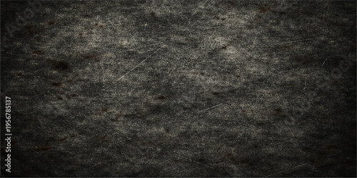 Dark grunge textured background with rough aged surface and empty copy space for design