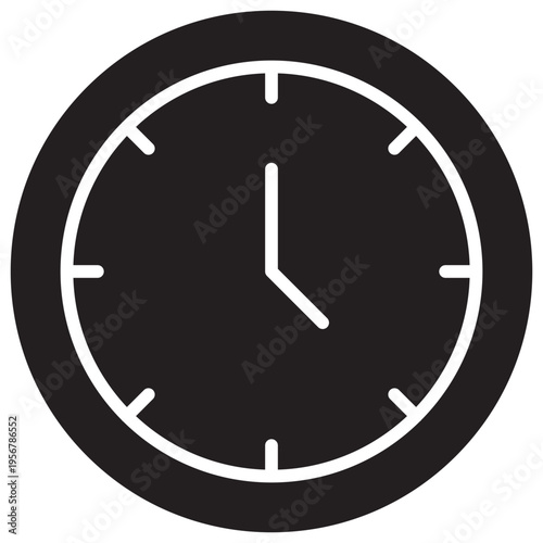 Clock Solid Icon