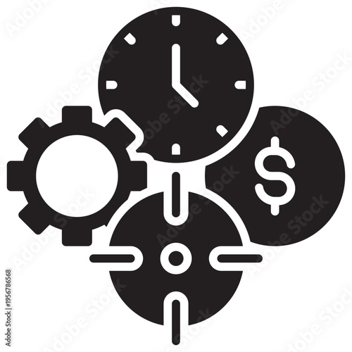 Effectiveness Solid Icon