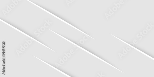 White and gray abstract background. Abstract background smooth fold pattern. Light pale vector background.