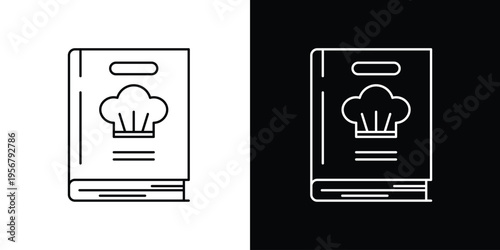 Single Icon of Culinary Guidebook A Collection of Recipes and Culinary Techniques for Aspiring Chefs and Home Cooks