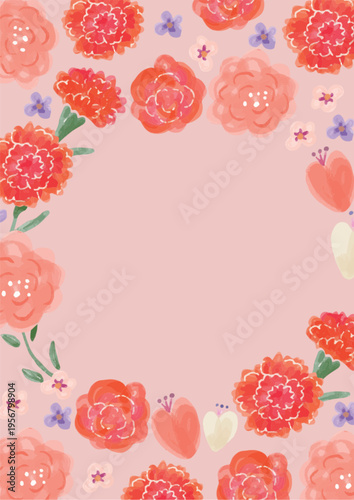 Floral Template Backgrounds for Mother's Day