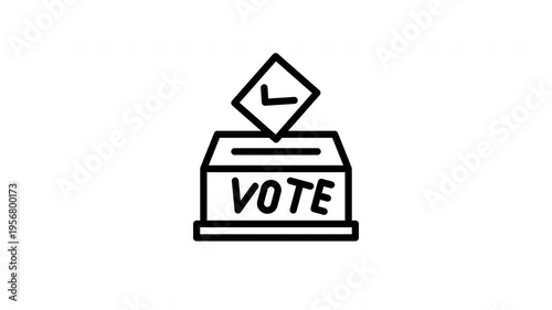 ballot animated icon