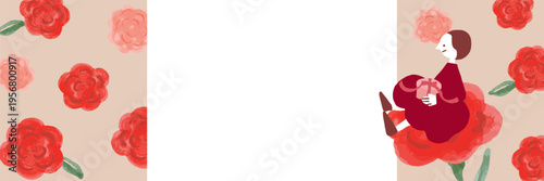 Floral Template Backgrounds for Mother's Day