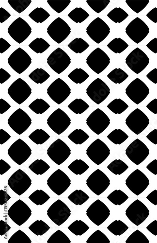black and white background seamless pattern wallpaper  element fabric .
