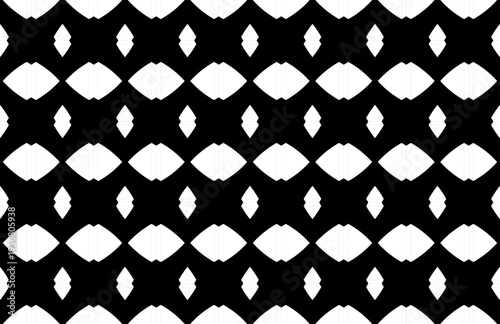 black and white background seamless pattern wallpaper  element fabric .