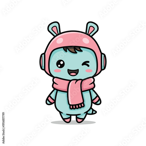 Chibi Monster Winter Gear Commercial