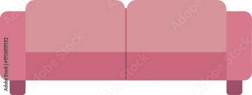 Sofa icon concept for furniture app and UI