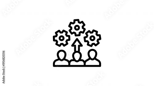 workforce animated icon