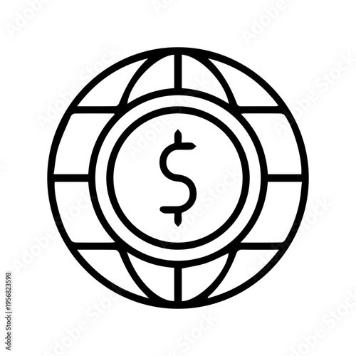 Global Money Economy Icon
