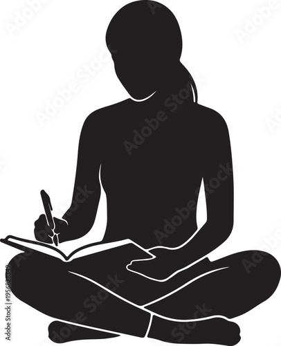 Coastline Chronicles, Barefoot Days Silhouette Series, Modern Nautical Vector Set, Seaside Minimalist Graphics