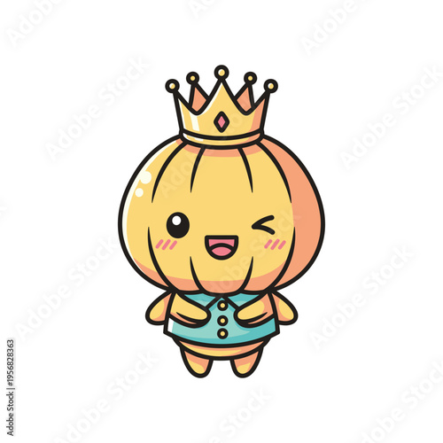 Garlic King Character Business Marketing