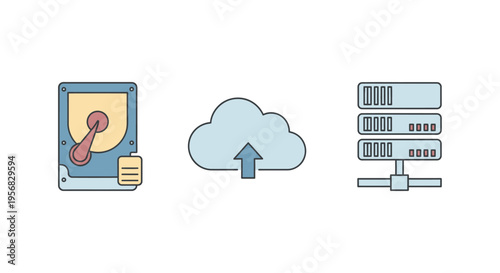 Cloud Server Data Storage Technology.