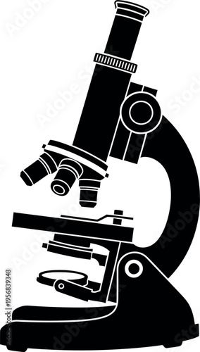 microscope vector illustration