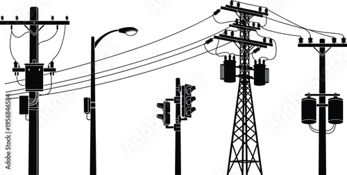 Isometric 3D illustration of a modern city skyline with skyscrapers, office buildings, urban streets, and green parks for metropolitan architecture and smart city.