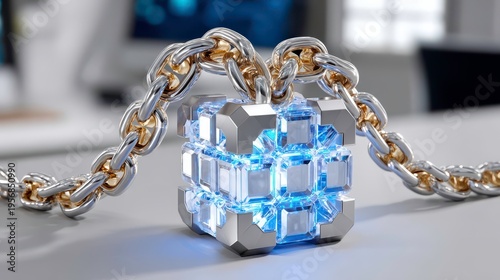 Crystal Cube Chain: Blockchain, Technology, Data Security