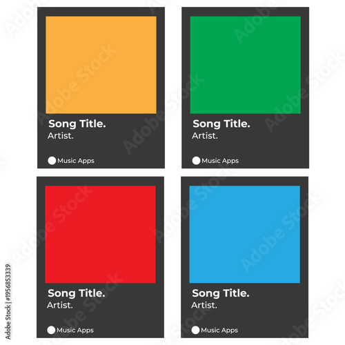 Music Display Theme: Music Platform Sample. Spotify Display template. Joox. Apple. Iphone. Google Music. SoundCloud. YouTube Music. Iphone. Android. UI. UX. User interface user experience.