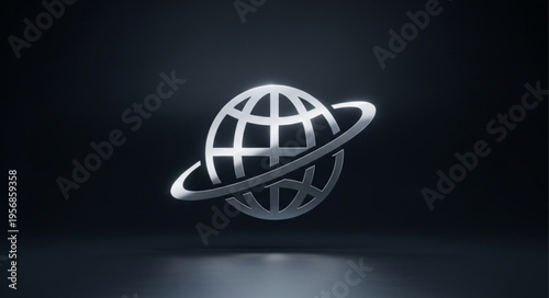 Saturn Planet Ring System.