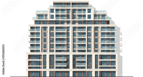 modern apartment building