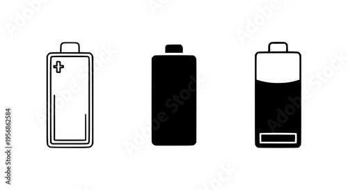 Battery Power Levels Icons