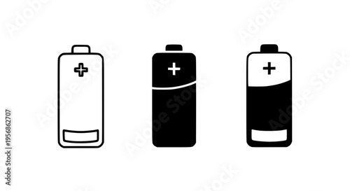 Battery Power Levels Icons