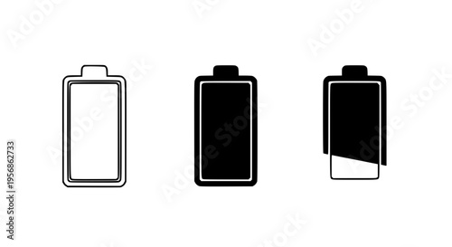Battery Charge Level Icons