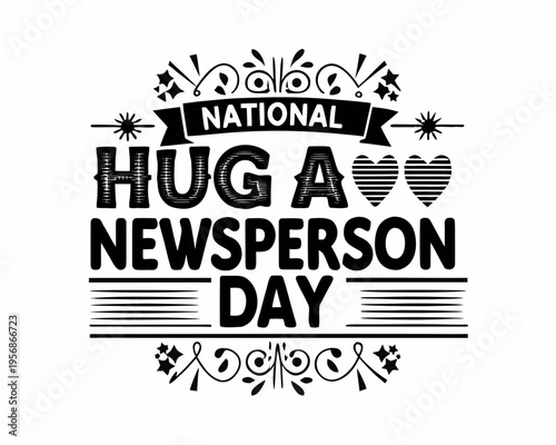 National Media Appreciation Day Vector Illustration, Reporter and News Theme