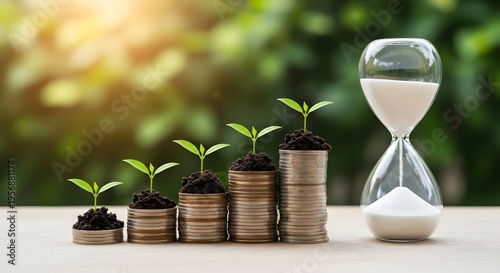 Investing in growth a symbolic representation of time and money