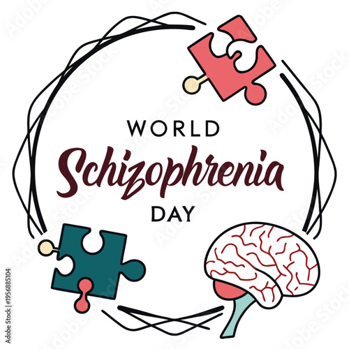 world schizophrenia day, schizophrenia, day, mental, health, psychology, psychological, disorder, sick, diseased, weak, weakness