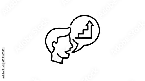 Man Talking About Business Growth