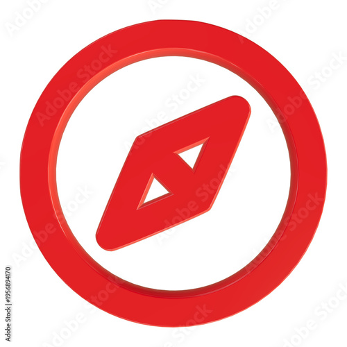 Free Download Navigation compass icon for direction travel exploration and location guidance - GFXLoad