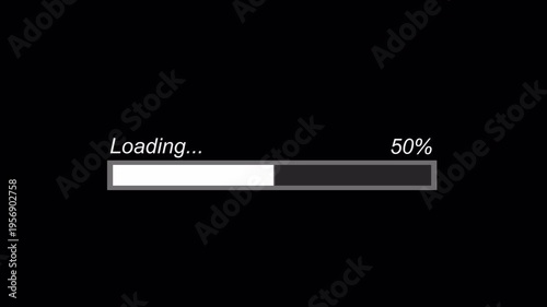 Loading Progress Bar Animation