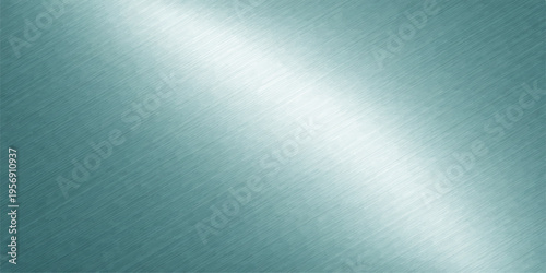 A shiny brushed metal texture background featuring a light gray stainless steel pattern on a metallic aluminum surface backdrop for a modern industrial wallpaper design