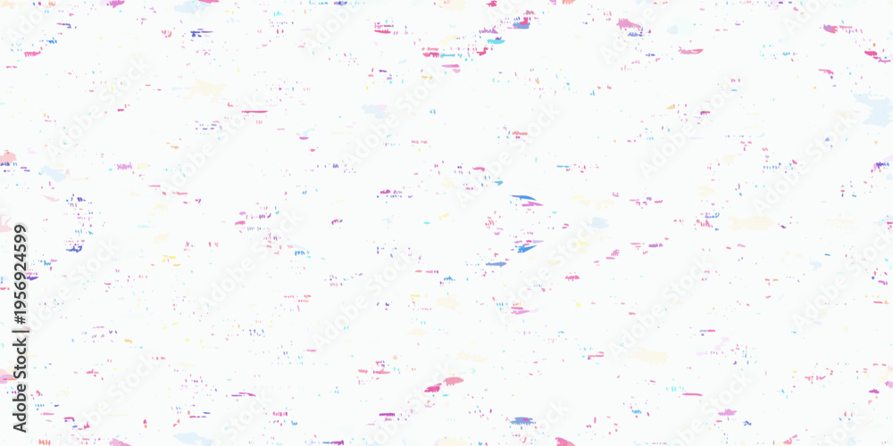 Obraz premium Abstract background with scattered colorful paint splatters and a white base