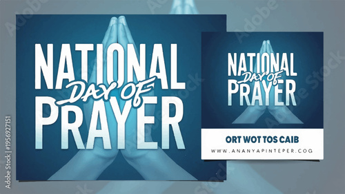 National Day of Prayer vector graphics