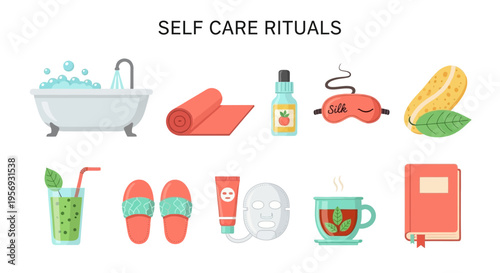 Self care rituals for relaxation wellness.