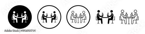 Cafeteria icons collection