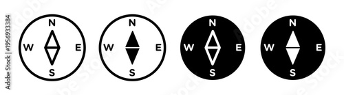 Compass icons collection