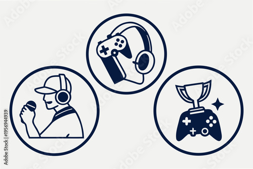 Gaming and streaming with controller, headset, and microphone gaming streaming controller