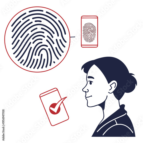 Fingerprint recognition on smartphone and verification authentication