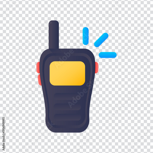 Walkie Talkie Communication Device Icon