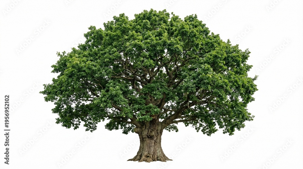 Obraz premium Oak Tree Isolated