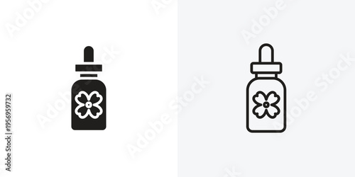 Bach flowers vectors icons pack for apps and Ui Ux desigs